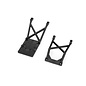 TRAXXAS TRA 3623-BLK Traxxas Skid plates, front & rear (black)