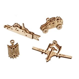 UGEARS UGR 70198 Ugears Fidgets Invincibility - 43 Pieces