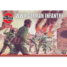AIRFIX AIR A00705V WWII GERMAN INFANTRY 1/76 PLASTIC MODEL