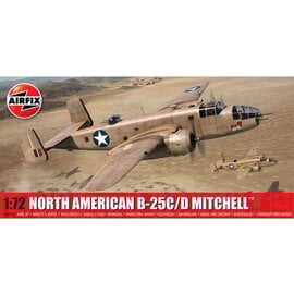 AIRFIX AIR A06015A NORTH AMERICAN B-25C/D MITCHELL 1/72 PLASTIC MODEL