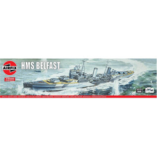 AIRFIX AIR A04212V HMS BELFAST 1/600 PLASTIC MODEL