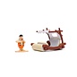 JADA TOYS JAD 33382 Jada 1/32 "Hollywood Rides" The Flintmobile - Fred Flintstone