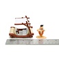 JADA TOYS JAD 33382 Jada 1/32 "Hollywood Rides" The Flintmobile - Fred Flintstone