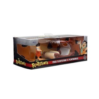 JADA TOYS JAD 33382 Jada 1/32 "Hollywood Rides" The Flintmobile - Fred Flintstone