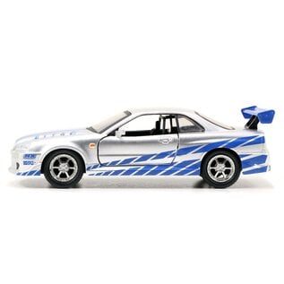JADA TOYS JAD 97184 Jada 1/32 "Fast & Furious" Brian's Skyline GT-R (R34) Silver