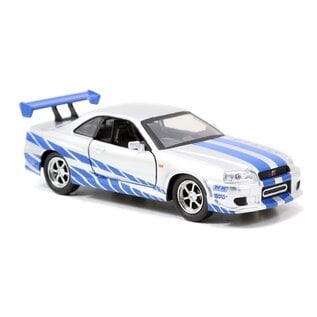 JADA TOYS JAD 97184 Jada 1/32 "Fast & Furious" Brian's Skyline GT-R (R34) Silver