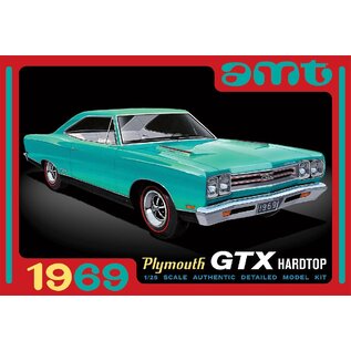 AMT AMT 1483 AMT 1969 Plymouth GTX Hardtop 1/25 Model Kit (Level 2)