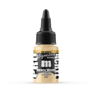 Monument Hobbies MPA S18 Monument Hobbies Pro Acryl Signature Series Ben Komets Heavy Warm White 22ml
