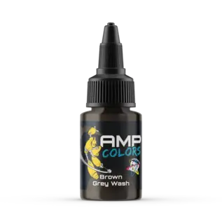 Monument Hobbies AMP 023 Monument Hobbies Pro Acryl AMP Colors Brown Grey Wash 22ml
