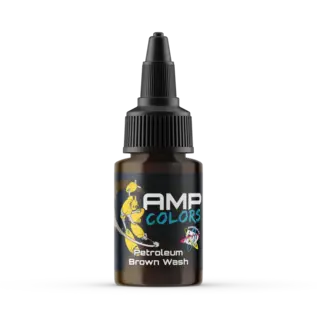 Monument Hobbies AMP 012 Monument Hobbies Pro Acryl AMP Colors Petroleum Brown Wash 22ml