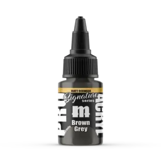 Monument Hobbies MPA S22 Monument Hobbies Pro Acryl Signature Series Matt Cexwish Brown Grey 22ml
