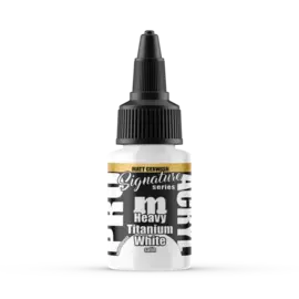 Monument Hobbies MPA S21 Monument Hobbies Pro Acryl Signature Series Matt Cexwish Heavy Titanium White 22ml