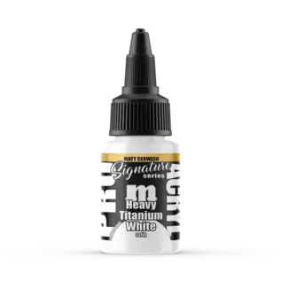 Monument Hobbies MPA S21 Monument Hobbies Pro Acryl Signature Series Matt Cexwish Heavy Titanium White 22ml