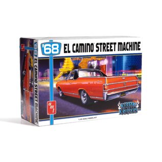 AMT AMT 1484 AMT 1968 El Camino Street Machine 1/25 Model Kit (Level 2)