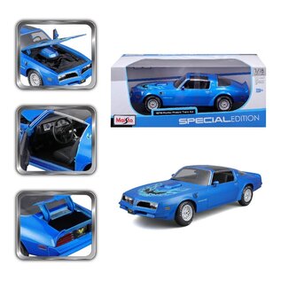 MAISTO MAI 31464 Maisto 1/18 SE 1978 Pontiac Firebird Trans Am - Blue