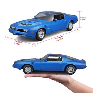 MAISTO MAI 31464 Maisto 1/18 SE 1978 Pontiac Firebird Trans Am - Blue