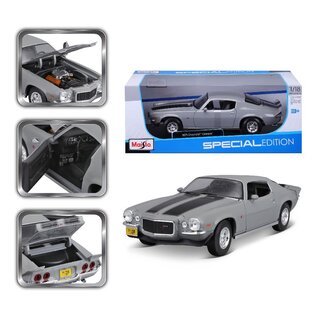 MAISTO MAI 31131 Maisto 1/18 SE 1971 Chevrolet Camaro - Gray