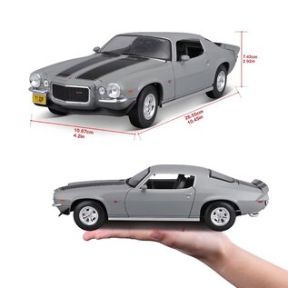 MAISTO MAI 31131 Maisto 1/18 SE 1971 Chevrolet Camaro - Gray