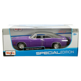 MAISTO MAI 31387 Maisto 1/18 SE 1969 Dodge Charger - Purple