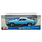 MAISTO MAI 31453 Maisto 1/18 SE 1970 Ford Mustang Mach 1 - Blue
