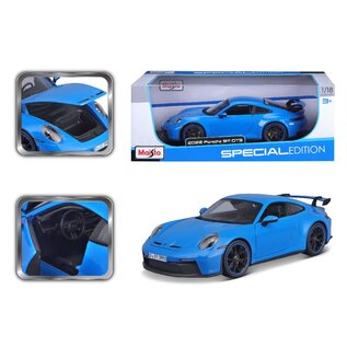 MAISTO MAI 31458 Maisto 1/18 SE 2022 Porsche 911 GT3 - Blue