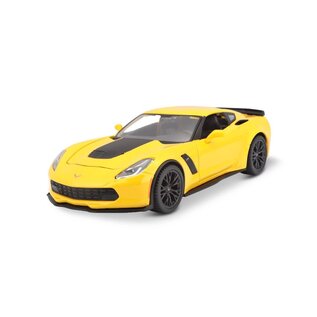 MAISTO MAI 31133-YELLOW Maisto 1/24 SE 2015 Chevrolet Corvette ZO6 - Yellow