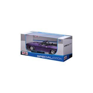 MAISTO MAI 31264 Maisto 1/24 SE 1970 Dodge Challenger R/T Convertible - Purple