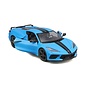 MAISTO MAI 31527-BLU Maisto 1/24 SE 2020 Corvette Stingray Z51 - Blue W/Blk Stripe