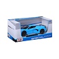MAISTO MAI 31527-BLU Maisto 1/24 SE 2020 Corvette Stingray Z51 - Blue W/Blk Stripe
