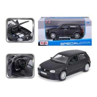 MAISTO MAI 31290 Maisto 1/24 SE Volkswagen Golf R32 - Dull Black