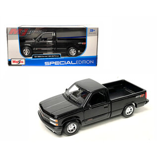 MAISTO MAI 32901-BLK 1993 CHEVROLET 454 SS PICK-UP BLACK 1/24 DIE-CAST