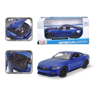 MAISTO MAI 31508 Maisto 1/24 SE 2015 Ford Mustang GT - Metallic Blue