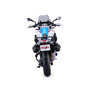 MAISTO MAI 32703 Maisto 1/12 MC SE BMW R1250 GS w/stand - White/Red/Blue