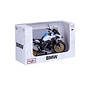 MAISTO MAI 32703 Maisto 1/12 MC SE BMW R1250 GS w/stand - White/Red/Blue