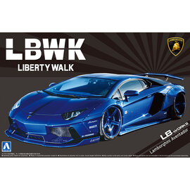 AOSHIMA AOS 05991 Aoshima 1/24 LB-Works Lamborghini Aventador Ver.2