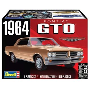 REVELL GERMANY REV 14574 1/24 1964 Pontiac GTO Plastic Model