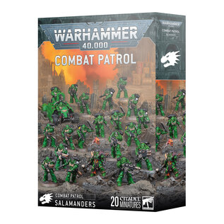 GAMES WORKSHOP WAR 99120101427 COMBAT PATROL SALAMANDERS