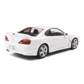 SOLIDO SOL S1812201 Solido - Nissan Silvia (S15) Spec-R Aero (Aspen White) RHD 1999 1/18 DIE-CAST