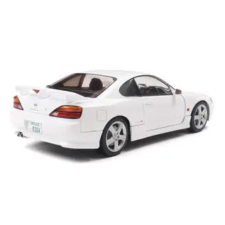 SOLIDO SOL S1812201 Solido - Nissan Silvia (S15) Spec-R Aero (Aspen White) RHD 1999 1/18 DIE-CAST