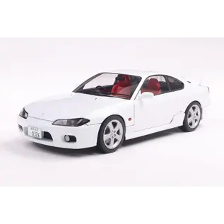 SOLIDO SOL S1812201 Solido - Nissan Silvia (S15) Spec-R Aero (Aspen White) RHD 1999 1/18 DIE-CAST