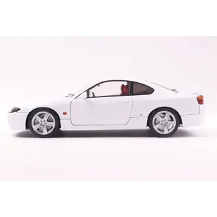 SOLIDO SOL S1812201 Solido - Nissan Silvia (S15) Spec-R Aero (Aspen White) RHD 1999 1/18 DIE-CAST