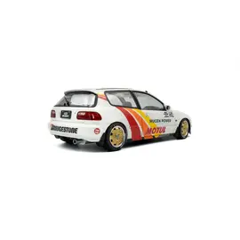 SOLIDO SOL S1810404 Solido - Mugen Honda Civic (EG6) (White) 1/18 DIE-CAST
