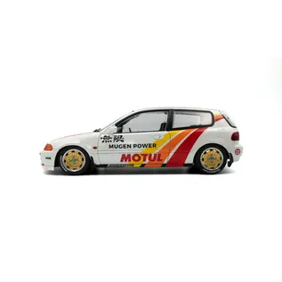 SOLIDO SOL S1810404 Solido - Mugen Honda Civic (EG6) (White) 1/18 DIE-CAST