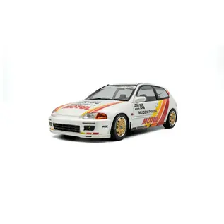 SOLIDO SOL S1810404 Solido - Mugen Honda Civic (EG6) (White) 1/18 DIE-CAST