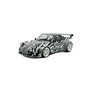 SOLIDO SOL S1807513 Solido - RWB Porsche 911 (964) "The Zebra" (Camouflage) 1/18 DIE-CAST
