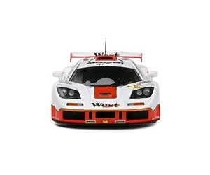 SOL S1804107 Solido - McLaren F1 GTR Short Tail (White) 1/18 DIE
