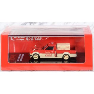 INNOVATIVE INN COKE028 Nissan Sunny HAKOTORA Pickup Truck Coca Cola 1/64 DIE-CAST