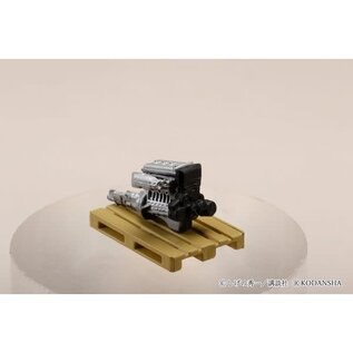 HOBBY JAPAN HJ 642008DA Toyota Sprinter Trueno GT APEX (AE86) Initial D Open Headlight / with 4A-GE Display Model 1/64
