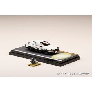 HOBBY JAPAN HJ 642008DA Toyota Sprinter Trueno GT APEX (AE86) Initial D Open Headlight / with 4A-GE Display Model 1/64