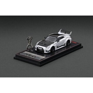 IGNITION MODELS IGM 2388 LB-Silhouette WORKS GT Pearl White 35GT-RR With Figure 1/64 DIE-CAST